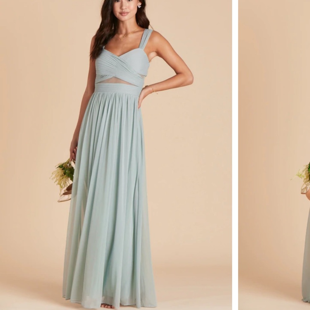 Birdy Grey Elsye Bridesmaid Dress Sage Size Small REPOSH